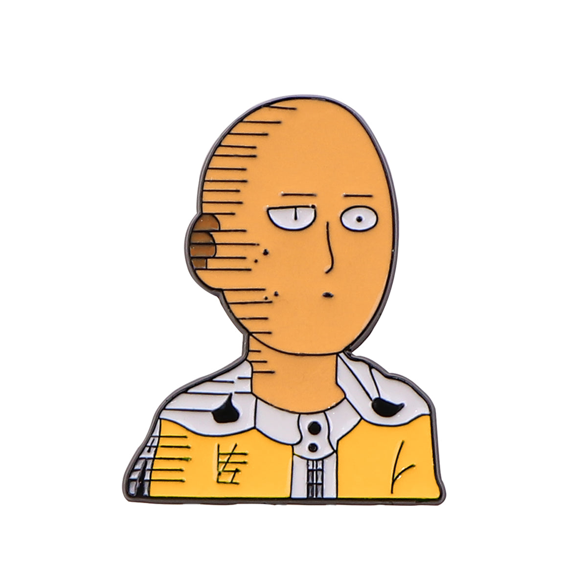 Retro Saitama Anime Pin