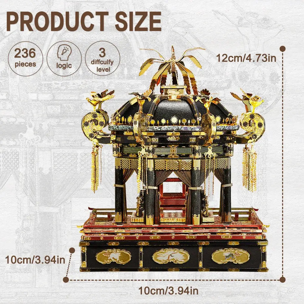 Takamikura Throne 3D Metal Puzzle