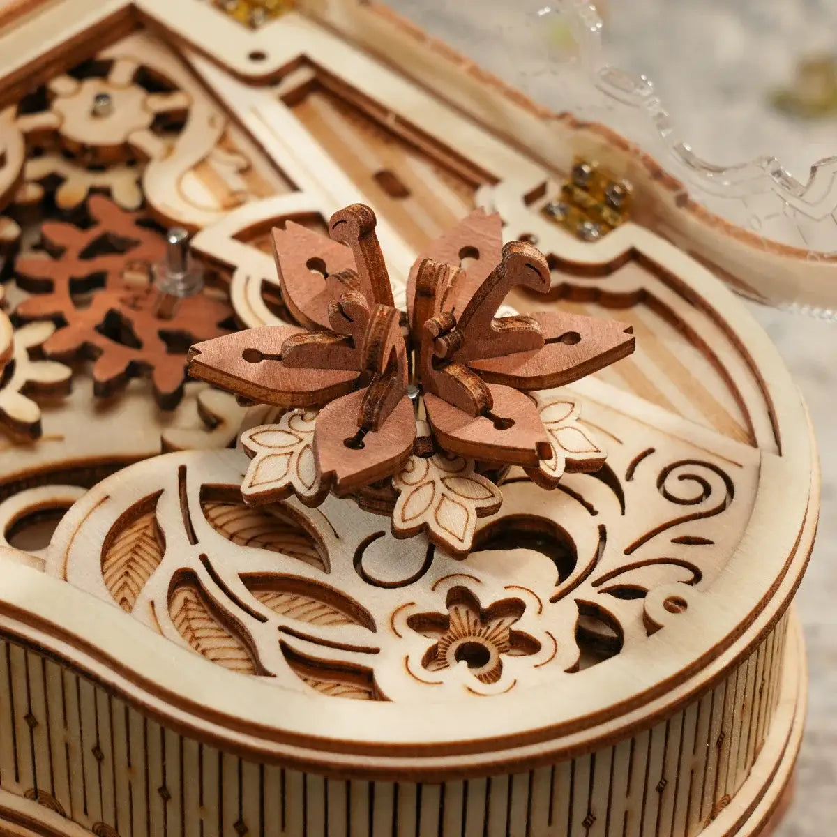 Lotus Piano 3D Wooden Puzzle