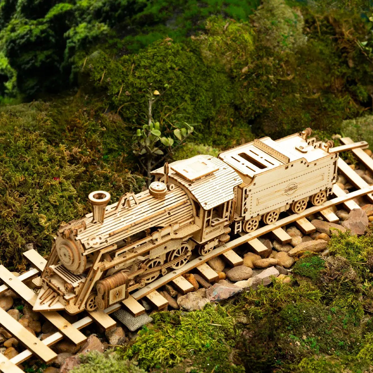 Locomotive Train 3D Wooden Puzzle