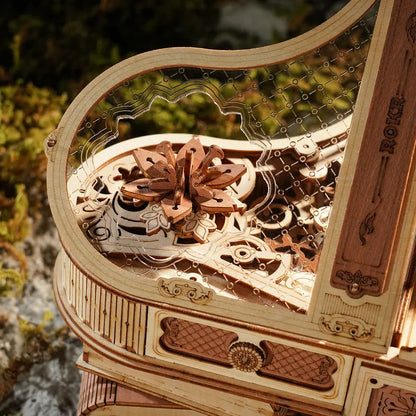 Lotus Piano 3D Wooden Puzzle