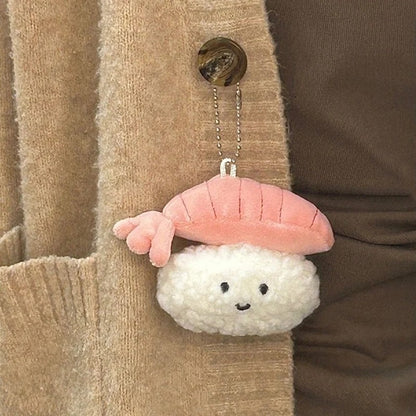 Adorable Sushi Plush Keychain