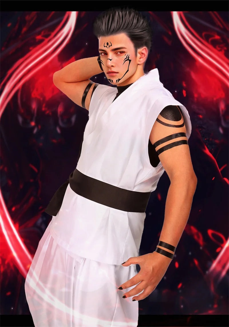 Ryomen Sukuna Kung Fu Costume