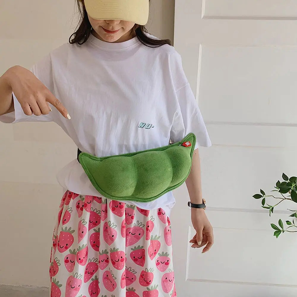 Funny Edamame Crossbody Bag