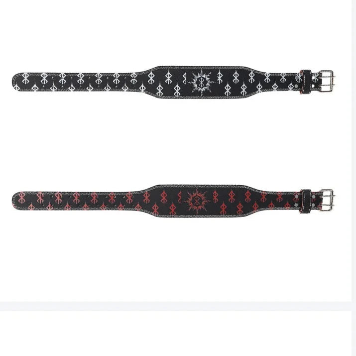 Red Brand of Sacrifce Weight Lifting Belt