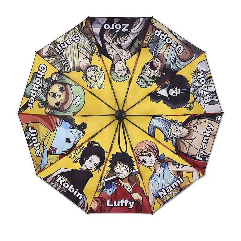 Straw Hat Pirates Anime Umbrella