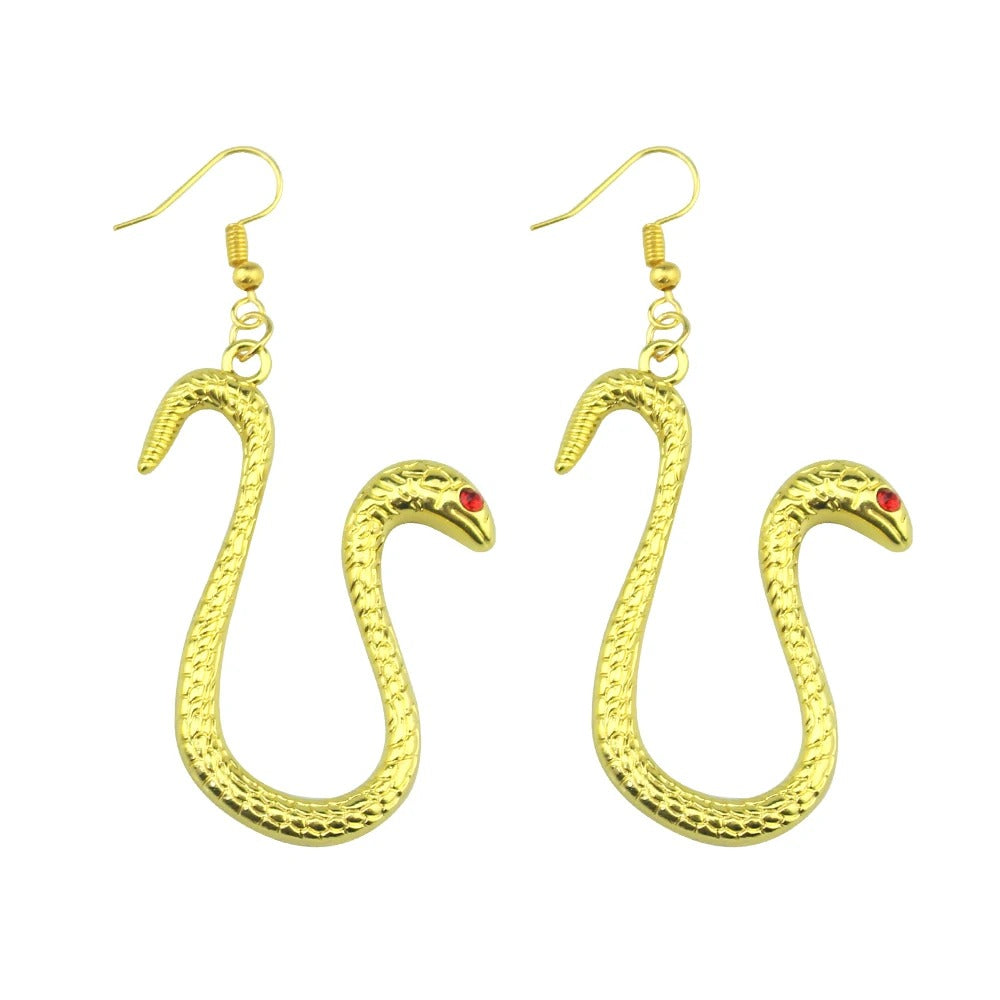 Boa Hancock Snake Earrings