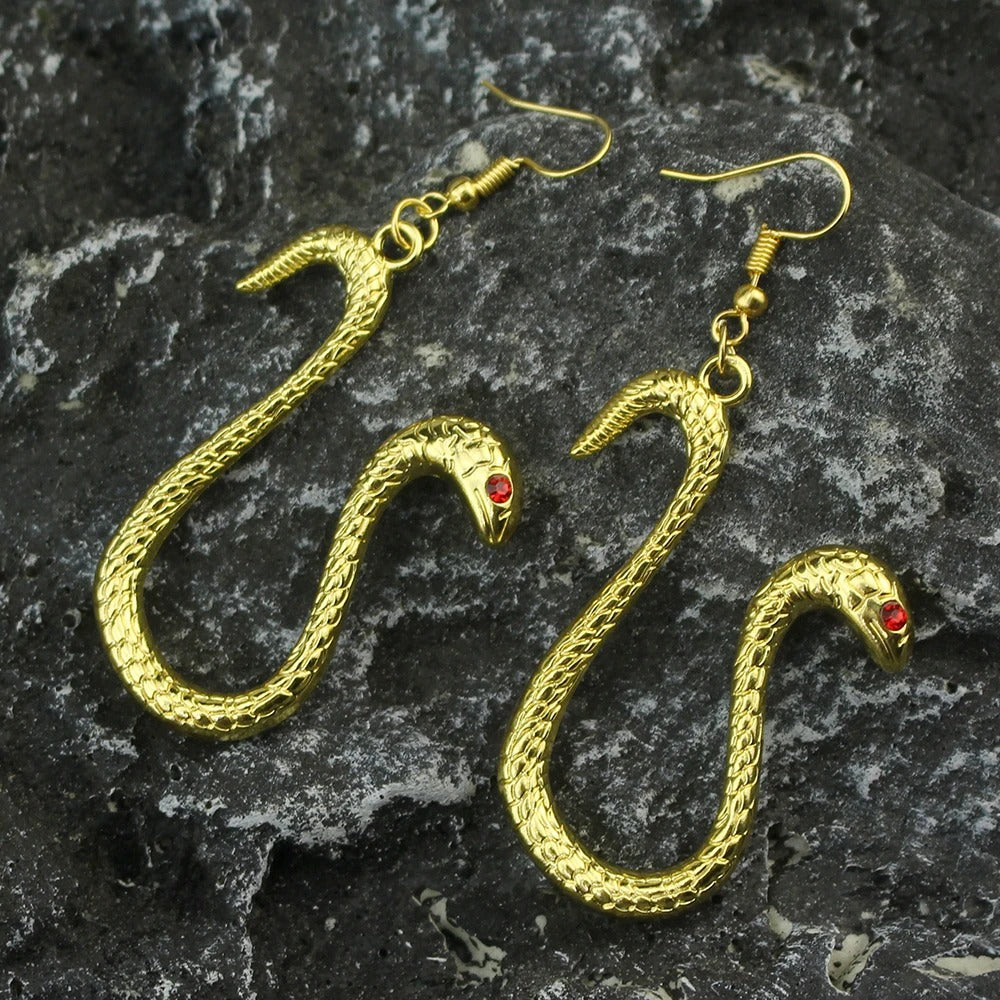 Boa Hancock Snake Earrings