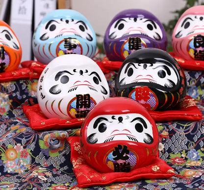 Red Prosperity Daruma Doll