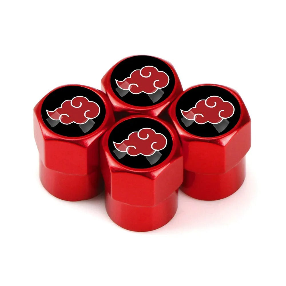 Akatsuki JDM Tire Valve Caps