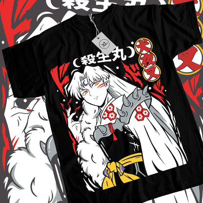 Sesshomaru Retro Anime Shirt