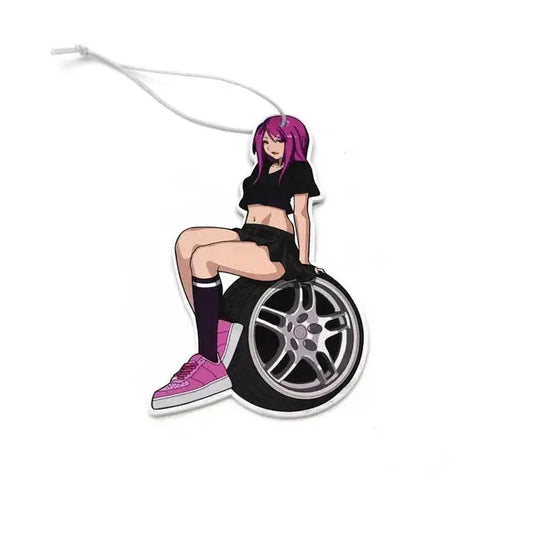 Pink Waifu JDM Car Air Freshener