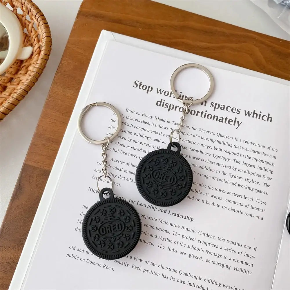 Oreo Cookie AirTag Holder