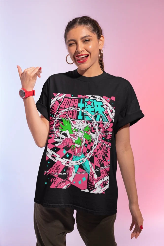 Andromeda Shun Retro Anime Shirt