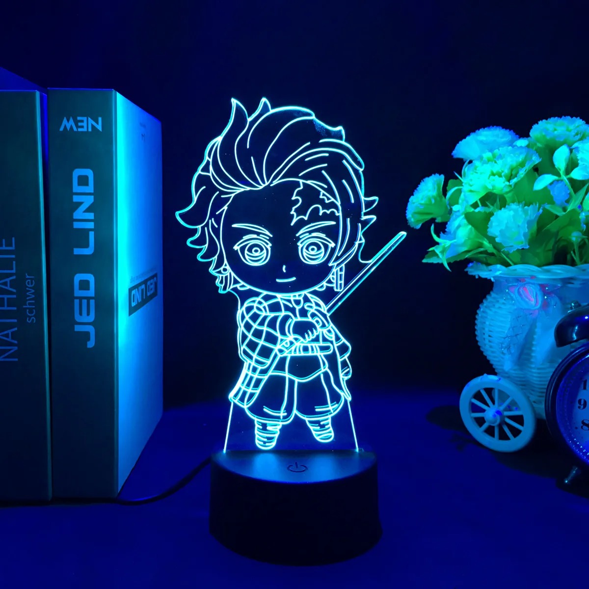 Chibi Tanjiro 3D Anime Lamp