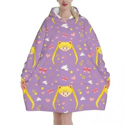 Anime Blanket Hoodie