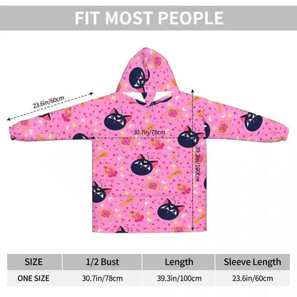 Anime Blanket Hoodie