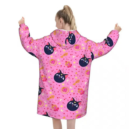 Anime Blanket Hoodie
