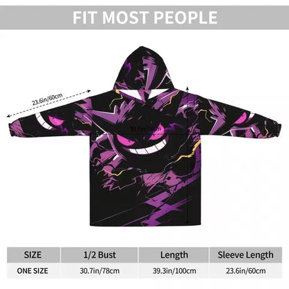 Anime Blanket Hoodie