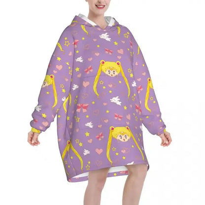 Anime Blanket Hoodie