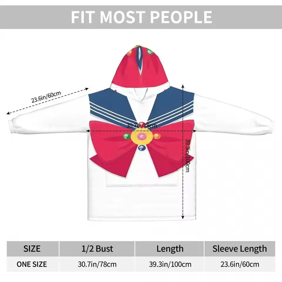 Anime Blanket Hoodie