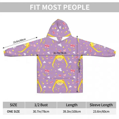 Anime Blanket Hoodie