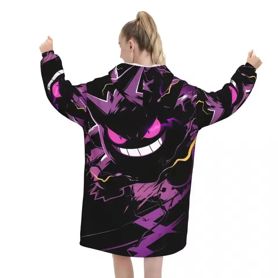Anime Blanket Hoodie