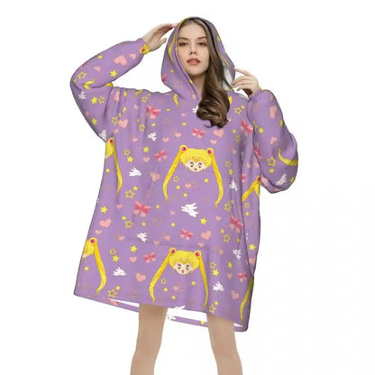 Anime Blanket Hoodie