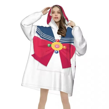 Anime Blanket Hoodie