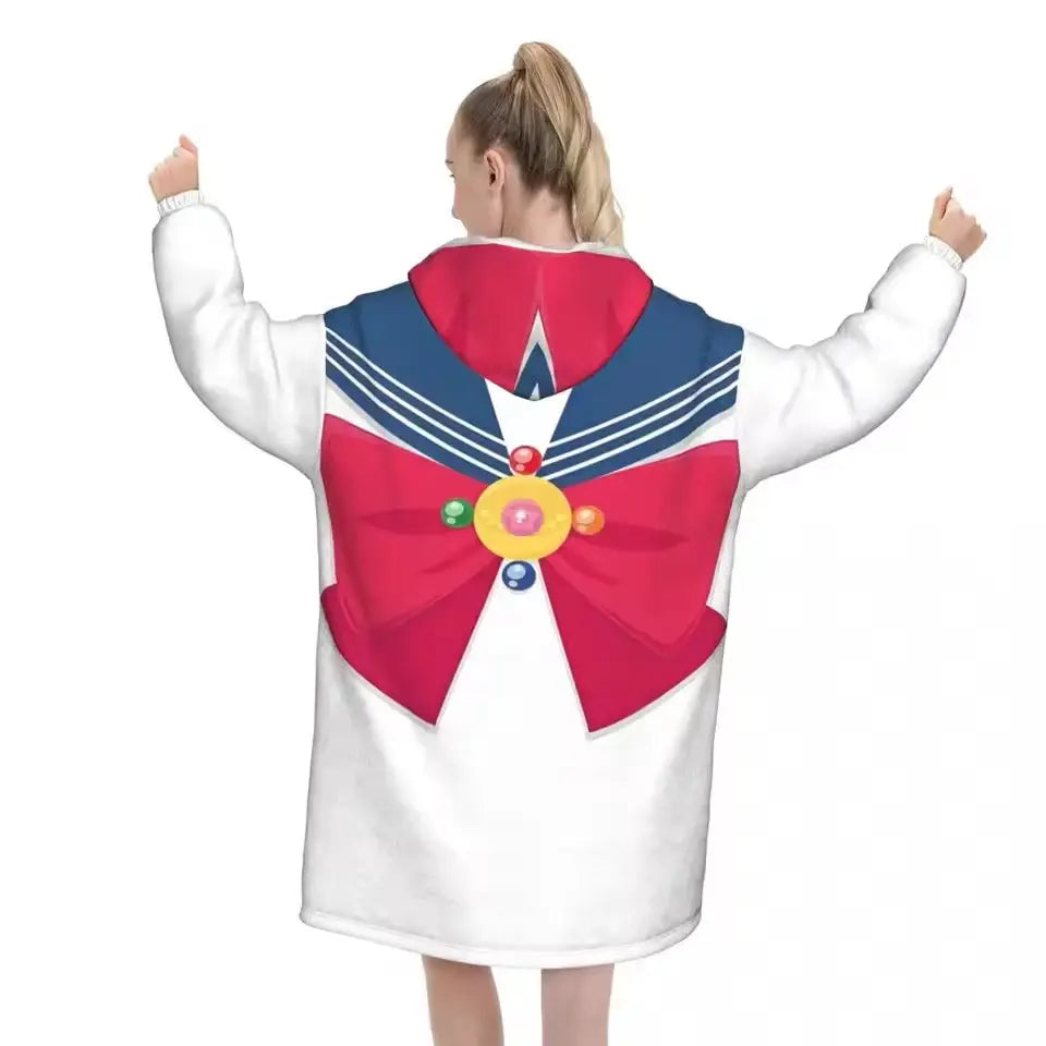 Anime Blanket Hoodie