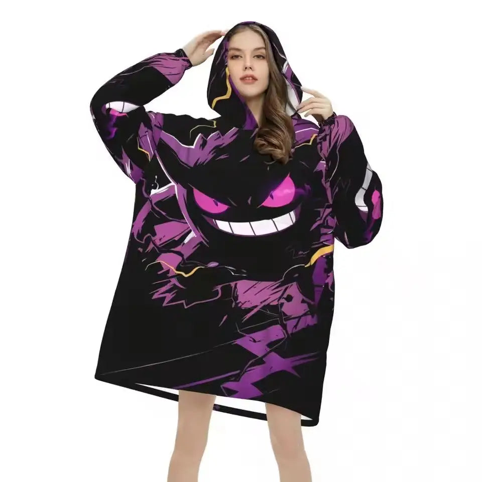 Anime Blanket Hoodie