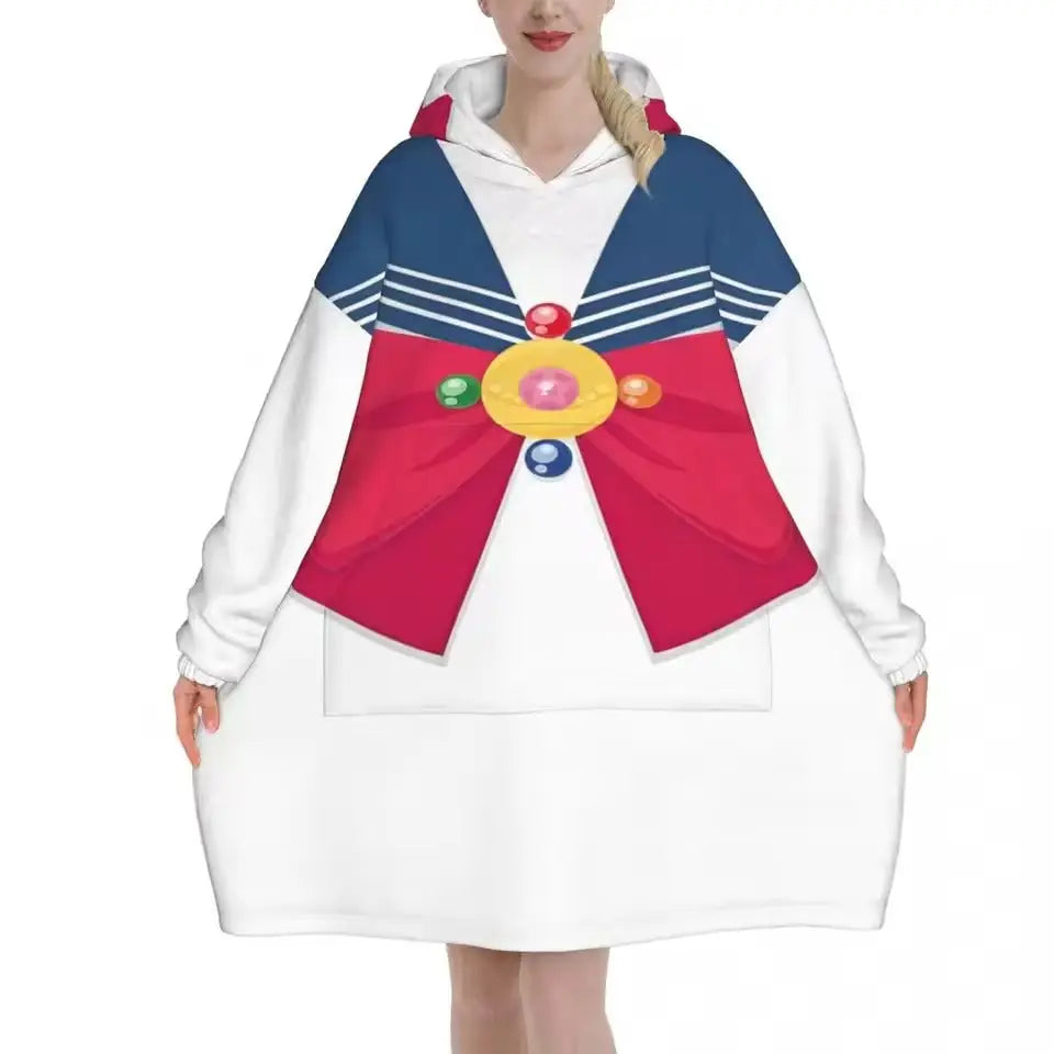 Anime Blanket Hoodie