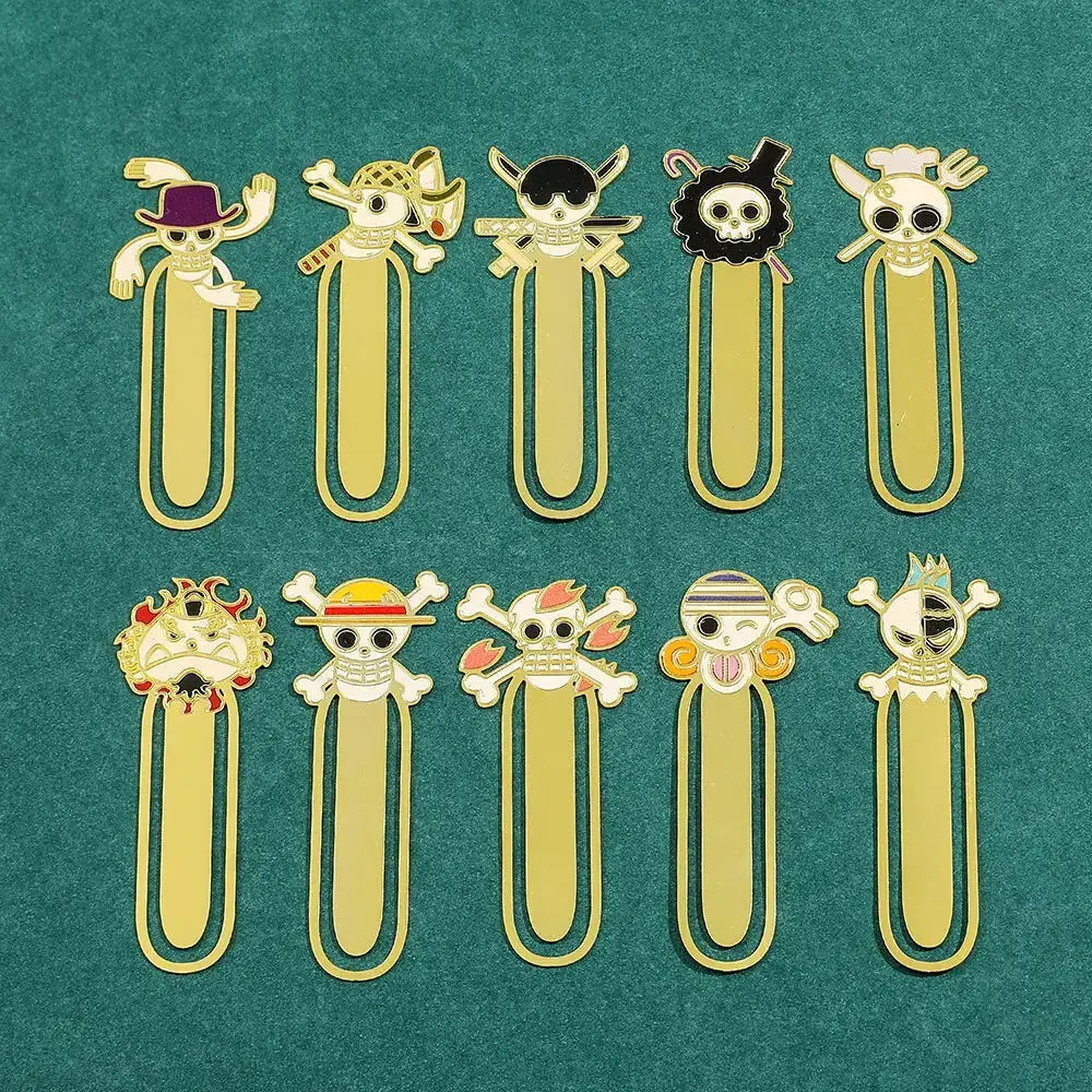 Zoro Skull Anime Bookmark