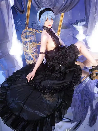 Rei Ayanami Night Dress Cosplay JAPAN BOX Rei Ayanami Night Dress Cosplay JAPAN BOX