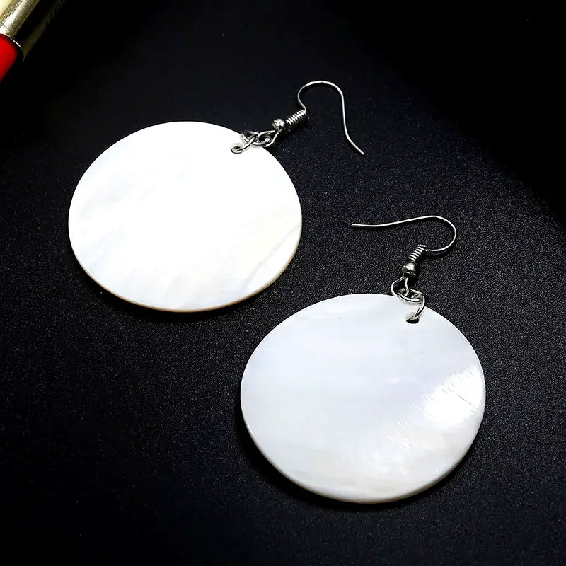 Princess Mononoke Shell Earrings