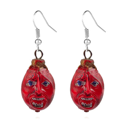 Crying Behelit Egg Earrings