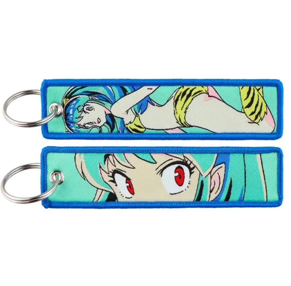 Anime Girl Cyan Anime JDM Keychain