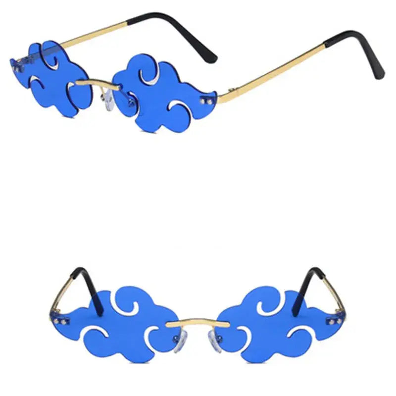 Blue Akatsuki Cloud Glasses