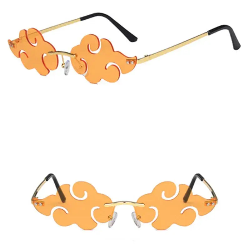Orange Akatsuki Cloud Glasses