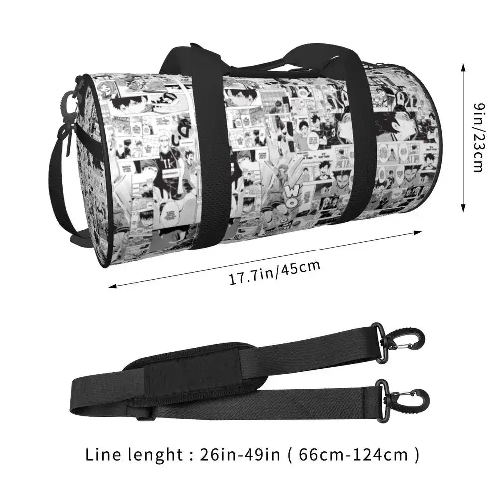 Manga Panels Gym Bag