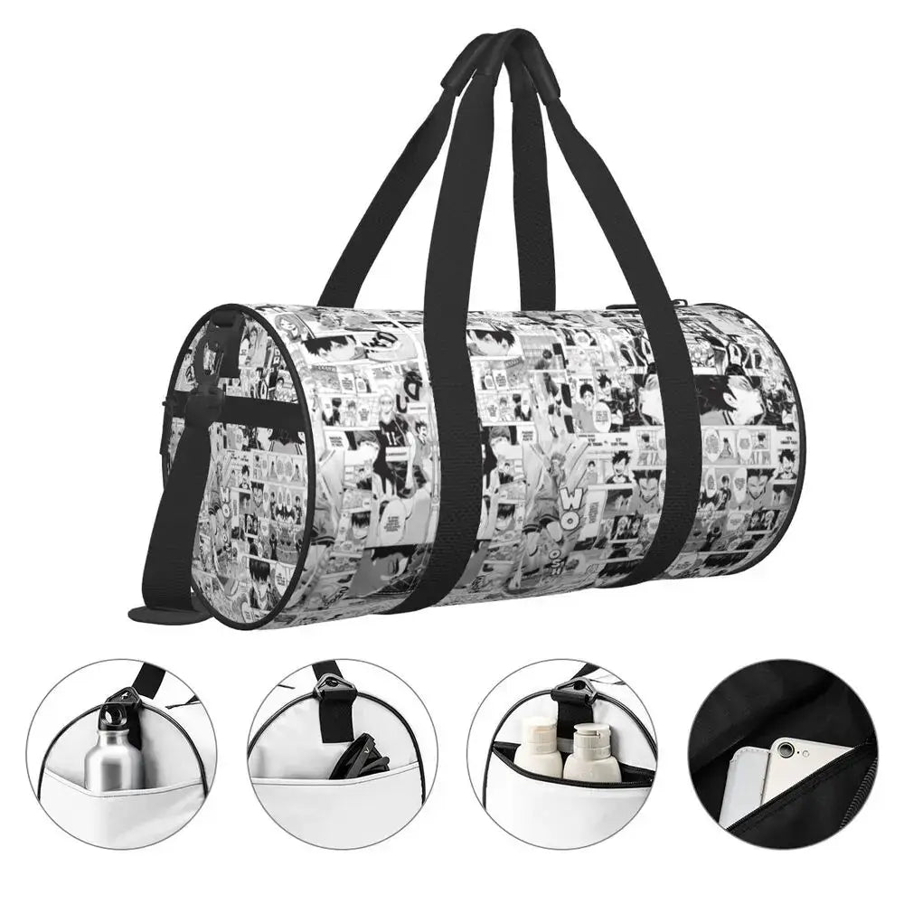 Manga Panels Gym Bag