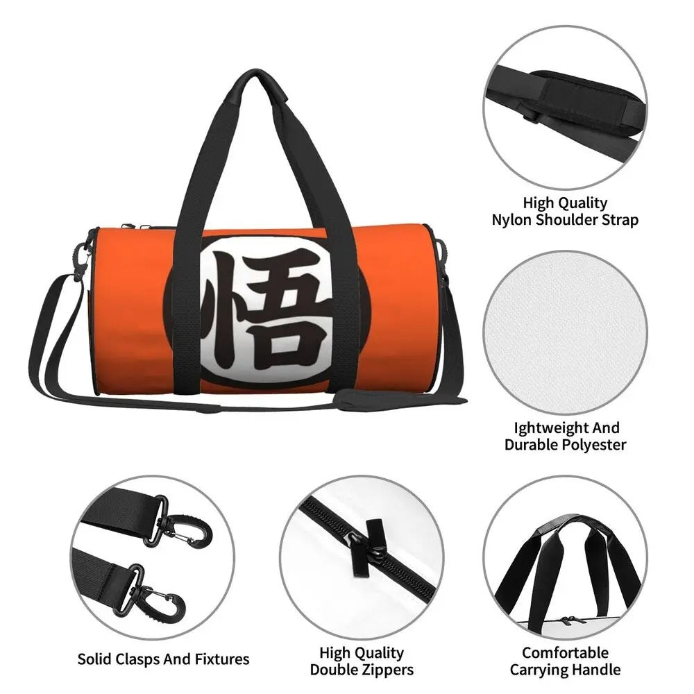 Goku Kanji Gym Bag