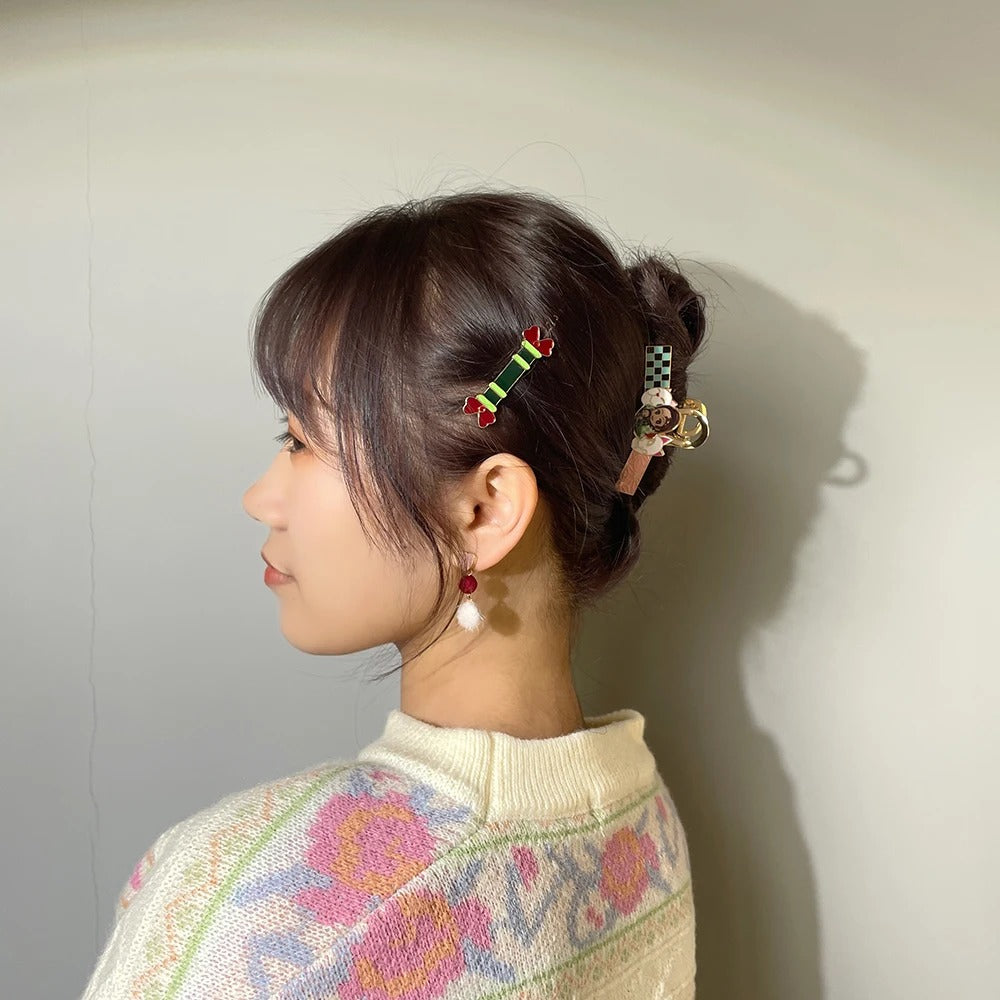 Tanjiro Hair Clip & Pins Set