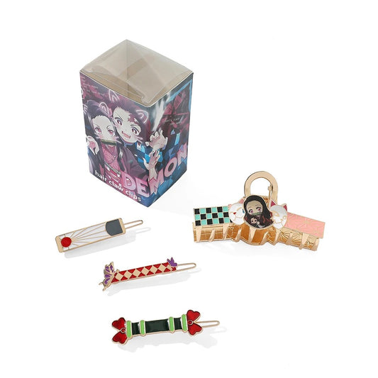 Nezuko Hair Clip & Pins Set