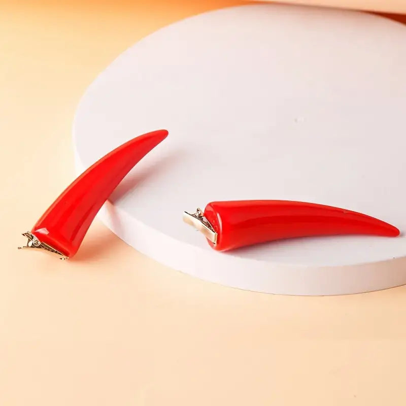 Zero Two Hair Clip Horns