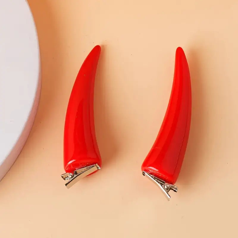 Zero Two Hair Clip Horns