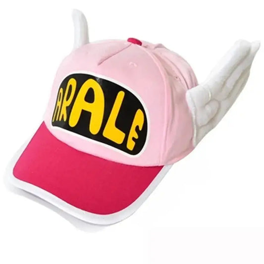 Pink Rose Arale Cosplay Hat