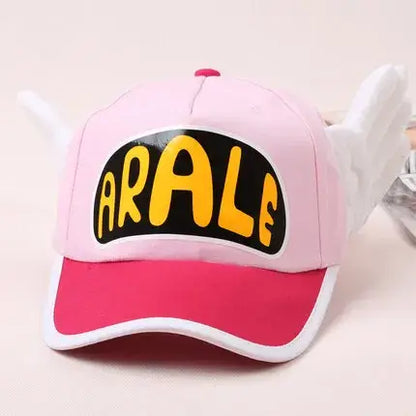 Pink Rose Arale Cosplay Hat