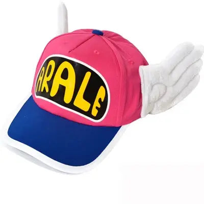 Rose Blue Arale Cosplay Hat