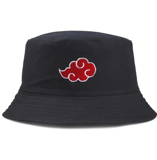 Black Akatsuki Cloud Bucket Hat